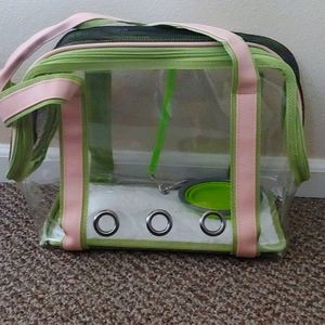 Green Pet Carrier